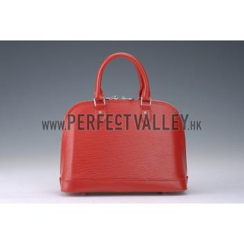 Louis Vuitton Alma MM Epi Leather Red Replica