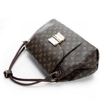 Louis Vuitton Monogram Canvas M40580 Cow Leather Cross Body Bag Ladies