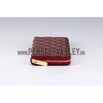 Louis Vuitton Damier Paillettes Wallet Red