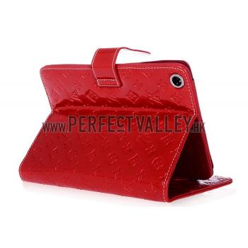 Louis Vuitton Vernis Mini iPad Wallet Case Red