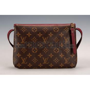 Louis Vuitton Monogram Twinset Dark Red