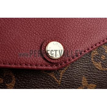 Louis Vuitton Monogram Twinset Dark Red