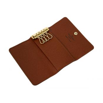 Louis Vuitton Monogram Canvas M62631 Brown Small key Case