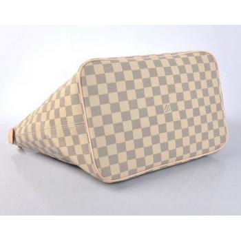 Louis Vuitton Damier Canvas N51185 White Large Cross Body Bag Replica