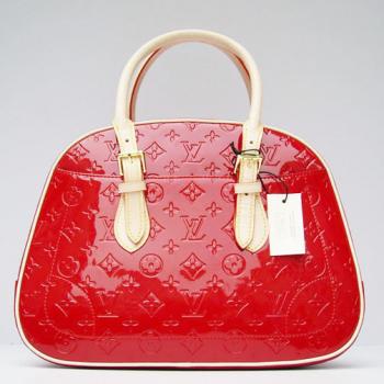 Louis Vuitton Monogram Vernis M93513 Red Enamel HandBags