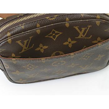 Cheap Louis Vuitton Monogram Canvas M40108 Canvas Belt Bag Unisex