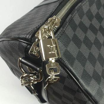 Louis Vuitton Damier Canvas N41415 Grey Canvas Unisex Handbag Replica