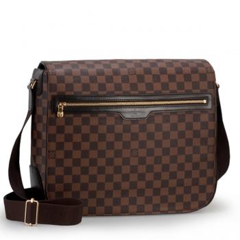 Louis Vuitton Damier Canvas N58021 Brown Canvas 2way