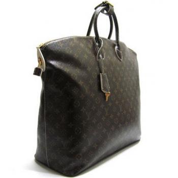 Louis Vuitton Monogram Canvas M40598 Black Large Ladies Bag