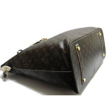 Louis Vuitton Monogram Canvas M40598 Black Large Ladies Bag