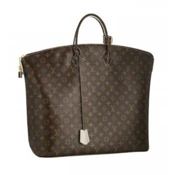 Louis Vuitton Monogram Canvas M40598 Black Large Ladies Bag