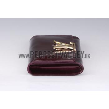 Cheap Louis Vuitton Monogram Vernis Neo Sobe Clutch Louise Plum