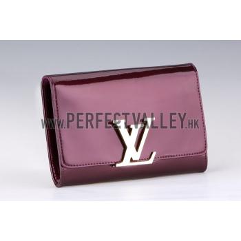 Cheap Louis Vuitton Monogram Vernis Neo Sobe Clutch Louise Plum