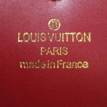 Louis Vuitton Monogram Vernis M61734 Red Accessory Ladies