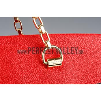 Louis Vuitton Monogram Pallas Shopper Bag Red