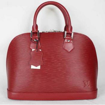 Cheap Louis Vuitton EPI Leather M52142 Red HandBags Ladies