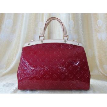 Replica Louis Vuitton Monogram Vernis M91616 Red Enamel Large Bags