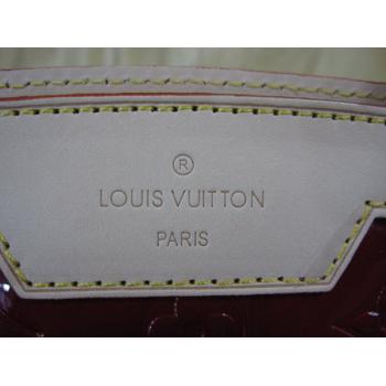 Replica Louis Vuitton Monogram Vernis M91616 Red Enamel Large Bags