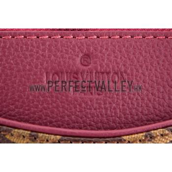 Louis Vuitton Monogram Pallas Dark Red GM