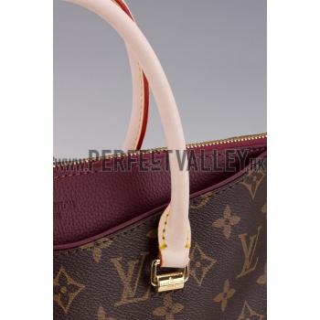 Louis Vuitton Monogram Pallas Dark Red GM