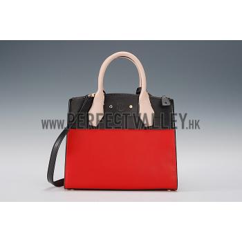 Louis Vuitton City Steamer Bag Bicolor Red  18926804 Replica