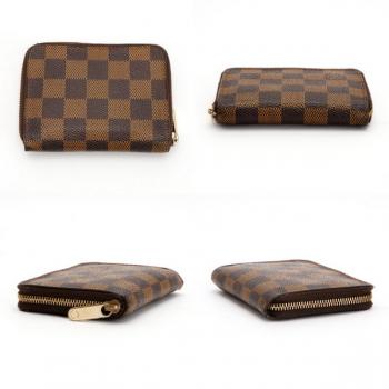 Louis Vuitton Damier Canvas N63070 Small Wallet Ladies