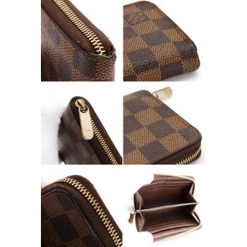 Louis Vuitton Damier Canvas N63070 Small Wallet Ladies