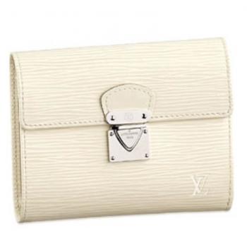 Louis Vuitton EPI Leather M5801J Beige Small Ladies Wallet