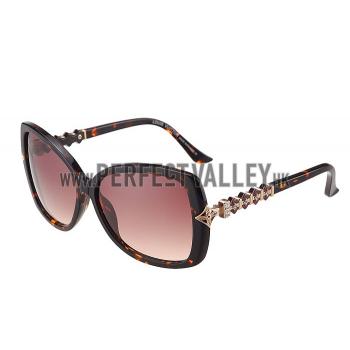 Louis Vuitton Petal Motif Tortoise Frame Sunglasses 308114