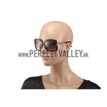 Louis Vuitton Petal Motif Tortoise Frame Sunglasses 308114