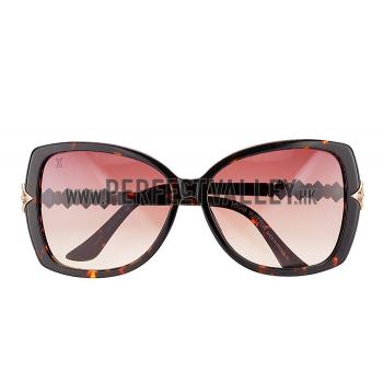 Louis Vuitton Petal Motif Tortoise Frame Sunglasses 308114