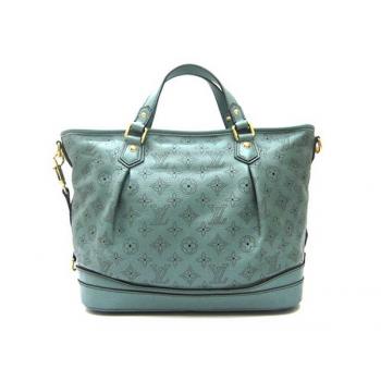 Cheap Louis Vuitton Mahina Leather M93176 Cow Leather Large 2way