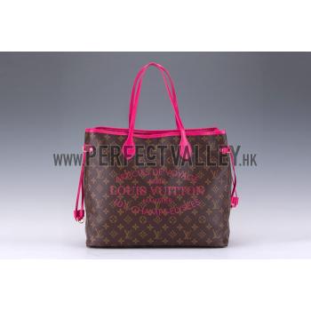 Cheap Louis Vuitton Monogram Neverfull GM Indian Rose