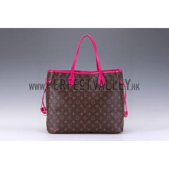 Cheap Louis Vuitton Monogram Neverfull GM Indian Rose