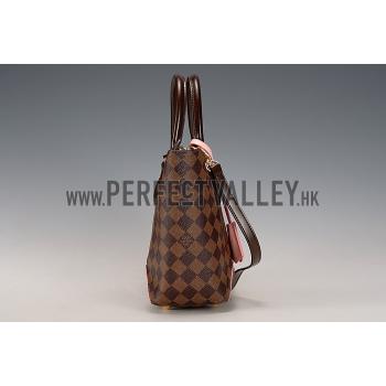 Louis Vuitton Cassa Tote PM Damier Ebene Canvas Pink