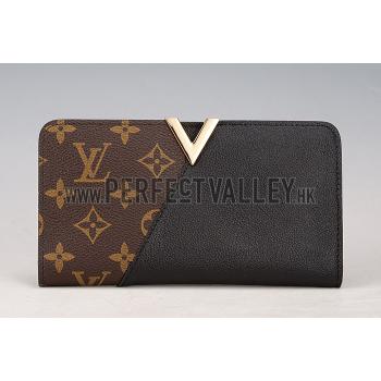 Louis Vuitton Monogram Kimono Wallet Black 18926647