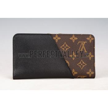 Louis Vuitton Monogram Kimono Wallet Black 18926647