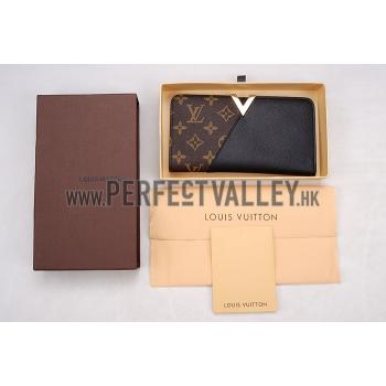 Louis Vuitton Monogram Kimono Wallet Black 18926647