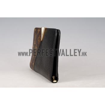 Louis Vuitton Monogram Kimono Wallet Black 18926647