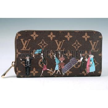 Louis Vuitton Monogram Zippy Illustre Travel Replica