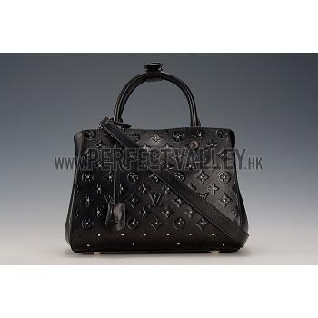 Louis Vuitton Montaigne Empreinte Studs BB Black