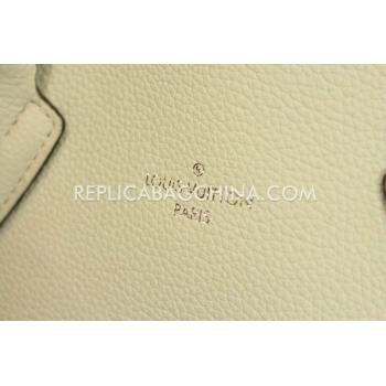 Quality Louis Vuitton Handbag Calfskin Beige