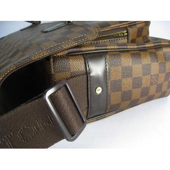 Louis Vuitton Damier Canvas N51125 Brown Medium Mens Bag