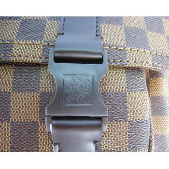 Louis Vuitton Damier Canvas N51125 Brown Medium Mens Bag