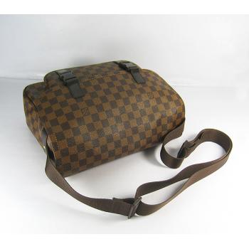 Louis Vuitton Damier Canvas N51125 Brown Medium Mens Bag