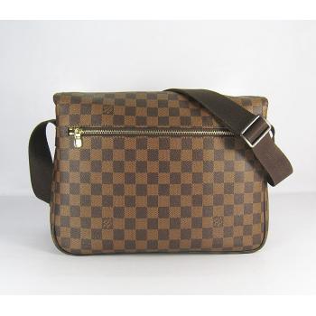 Louis Vuitton Damier Canvas N51125 Brown Medium Mens Bag