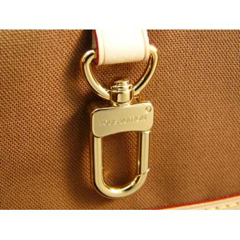 Cheap Cheap Louis Vuitton Monogram Canvas M51153 Brown Cow Leather Medium Bag