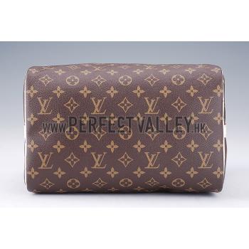 Louis Vuitton Monogram Speedy 30 with Shoulder Strap