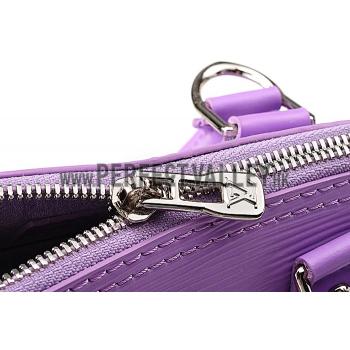 Louis Vuitton Alma BB Purple Epi Leather   607506