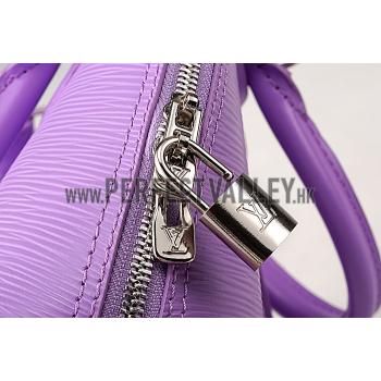 Louis Vuitton Alma BB Purple Epi Leather   607506